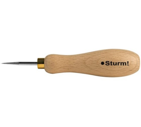 Шило Sturm 1090-10-01, деревян.рукоятка (18558)