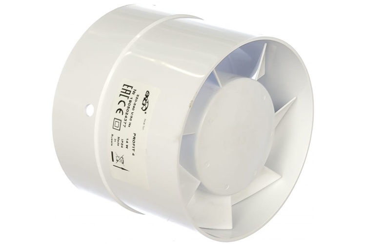 Вентил. осевой канальный D100  profit4 (без креп.комплекта)