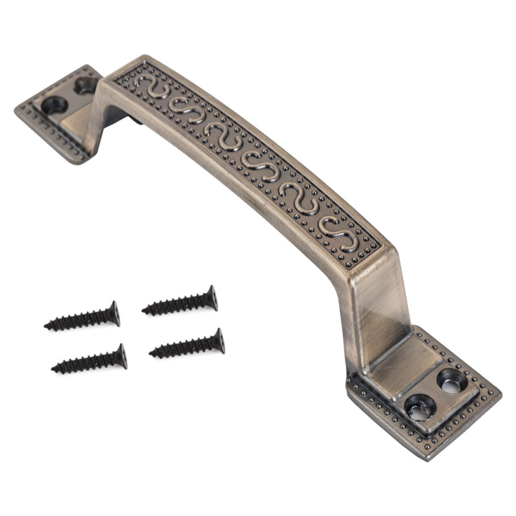 Ручка-скоба РС-100 АВ Европакет ст.бронза/10218