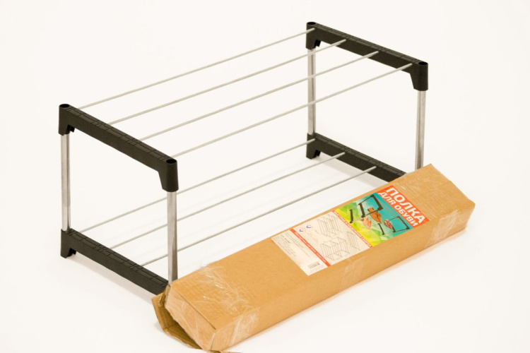 Полка для обуви 2 яруса, 80*30*28см ПО-2-80