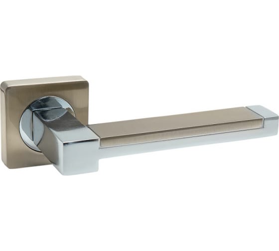 Ручка раздельная 02-873 SN/СР TRODOS PREMIUM (никель/хром) 204410