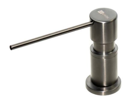 Дозатор для жидких моющих средств, врезной LEMARK графит нано 142954