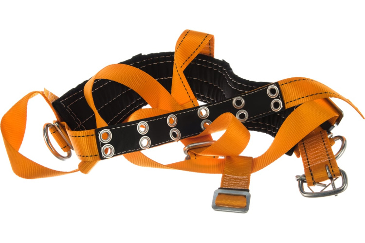 Пояс предохранительный строительный с наплечными лямками тип В"