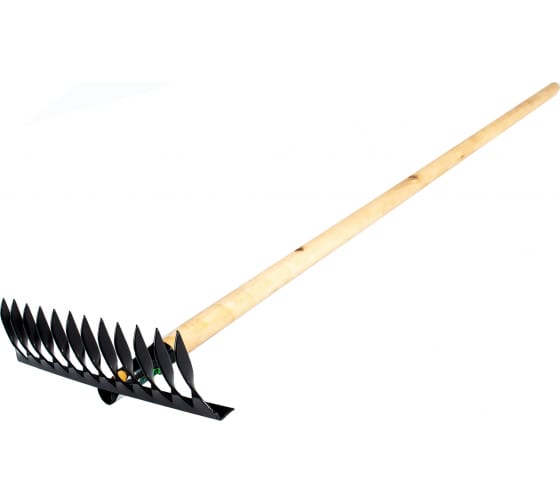 Грабли 12-зубые,300мм,с черенком,витые//СИБРТЕХ (61744)