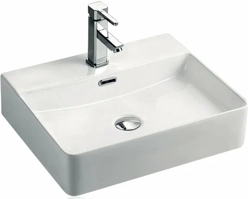 Раковина накладная KOLLER POOL KVADRO 50*42 152922