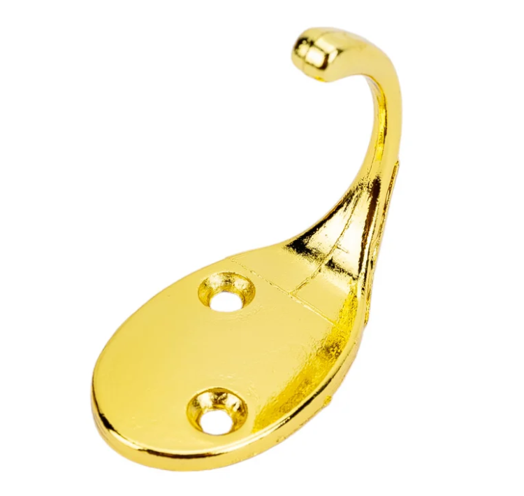 Крючок-вешалка №2 пол.белый 