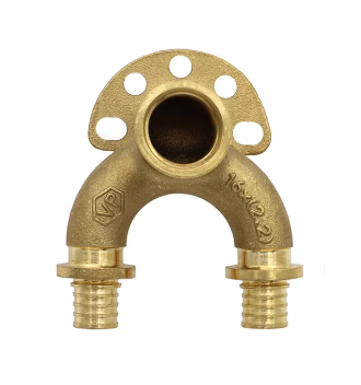 Угольник проточный 16х1/2 для труб Vier