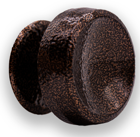 Ручка-кнопка РК1 антик медный 132001