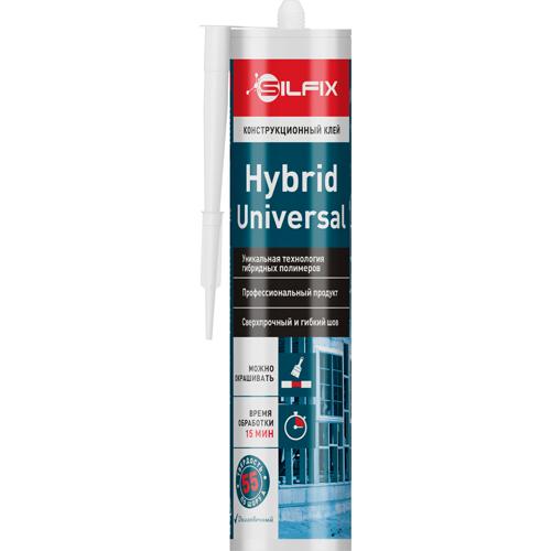 Клей SilFix Hybrid Universal белый 280мл