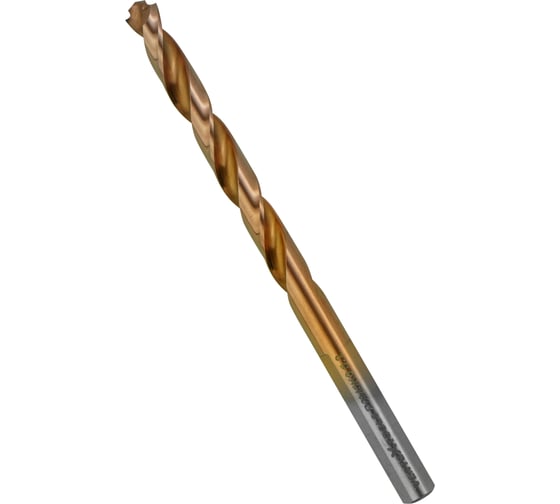 Сверло по металлу цилиндрический хвостовик 6.0*95 мм Vertextools COBALT