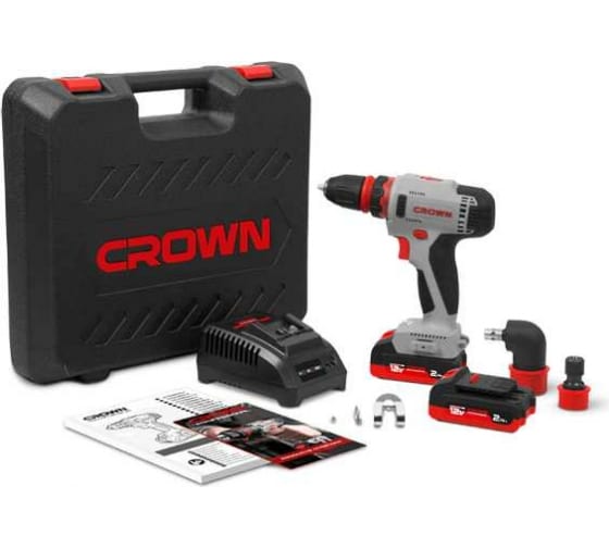 Дрель аккум. СТ21081НQ-2 ВМС CROWN