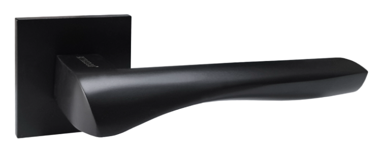 Ручка раздельная TRODOS 870Е11 квадрат 03 черный матовый 204938