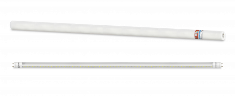Лампа светодиодная LED-T8-П-PRO 20Вт 230В G13 6500K 1620Лм 1200мм прозрачная IN HOME (031002)