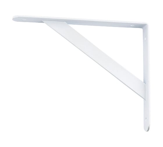 Кронштейн усиленный 250х200х30х4мм, белый//СИБРТЕХ (94045)