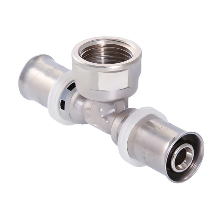 Прессфитинг Тройник 16х1/2х16 НP Vier