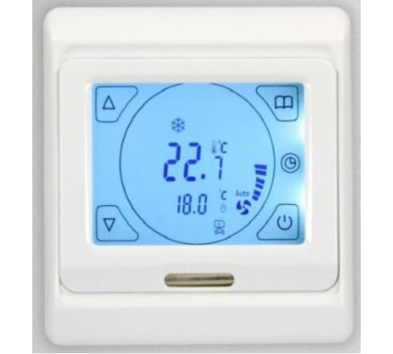 Терморегулятор EASTEC E 91.716 (3.5 кВт) электронный, программируемый, встраиваемый