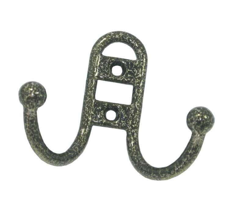 Крючок-вешалка №13 пол.бронза