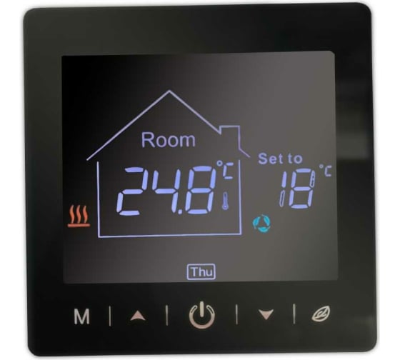 Терморегулятор GRANDEX 05H WI-FI Black