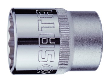 Головка торцевая Sata 3/8" 24мм S12318