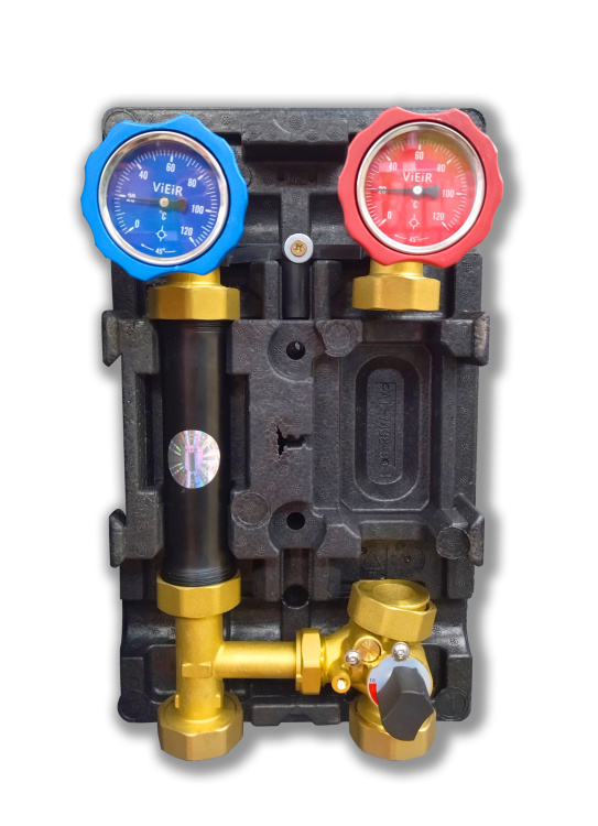 Насосная группа быстрого монтажа VR217 с 3х ходовым клапаном Vieir
