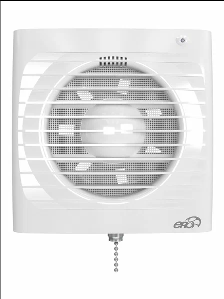 Вентил. с антимоскит.сеткой и  шнуровым тяговым выкл.D100 ERA 4-02