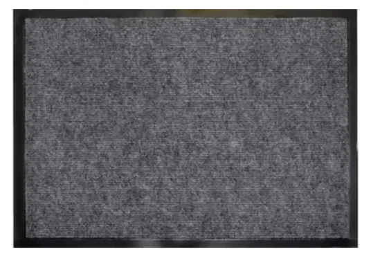 Коврик влаговпитывающий "РЕБРО" 40х60см серый