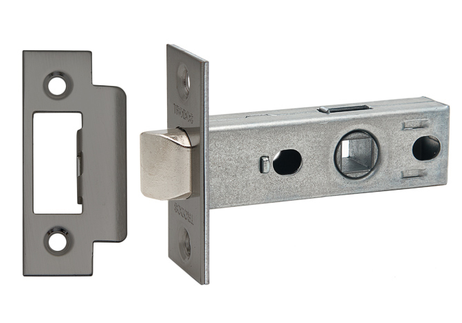 Защелка дверная 6-45 "TRODOS" (черный никель) 206045