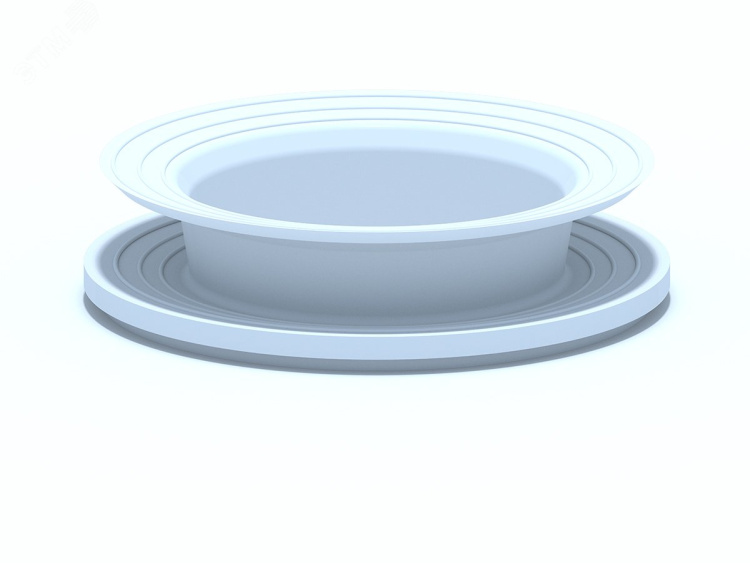 Прокладка 2х стороняя бабочка для перелива ванны