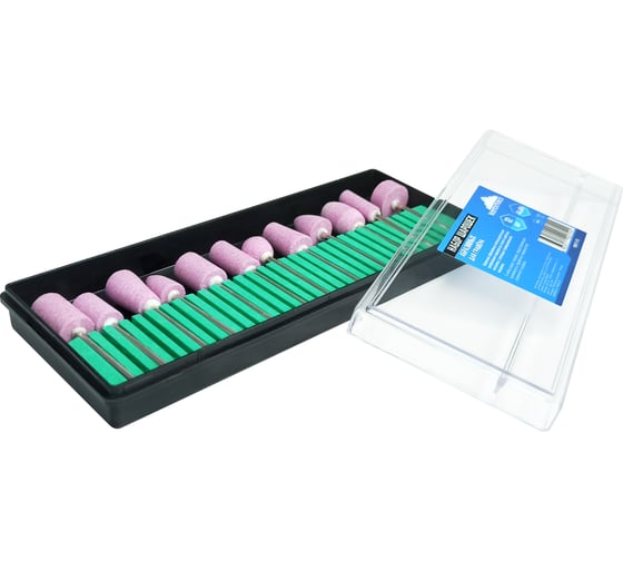 Набор шарошек абразивных для гравера 12шт Vertextools