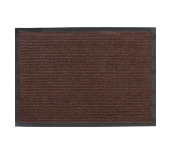 Коврик влаговпитывающий ребристый 50х80см коричневый SUNSTEP (35042)