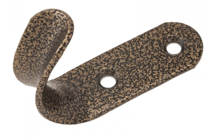 Крючок-вешалка №3 пол.бронза Кунгур 1/100 #7