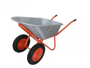 Тачка строит. 2 кол. 110л/350кг/колесо 4,80/4,00-8-D20 LASTING TOOLS