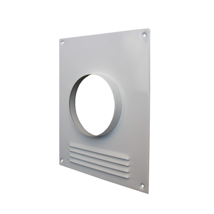 Площадка торцевая металл. с решеткой D120 120ПТМР