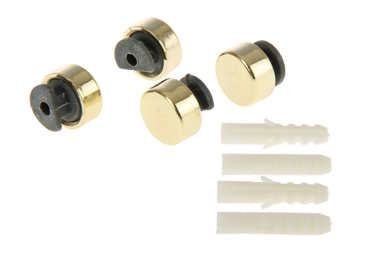 Комплект держателей для зеркала 101 (золото)