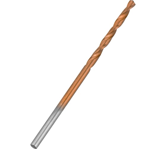 Сверло по металлу цилиндрический хвостовик 3.5*70 мм Vertextools COBALT