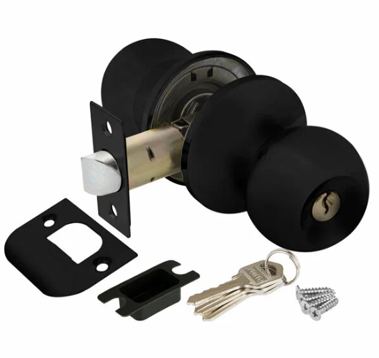 Защелка DK682 BL-ET кл/фикс.черный 44445