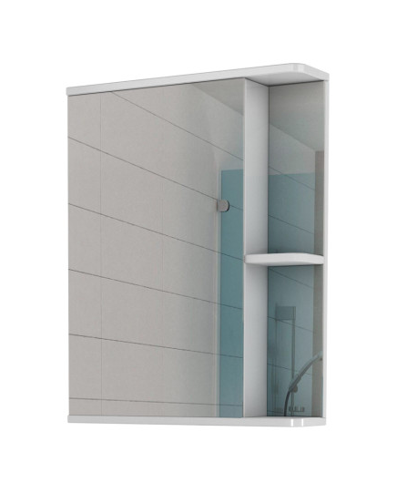 Шкаф зеркальный Домино Норма 1-50 левый 147913