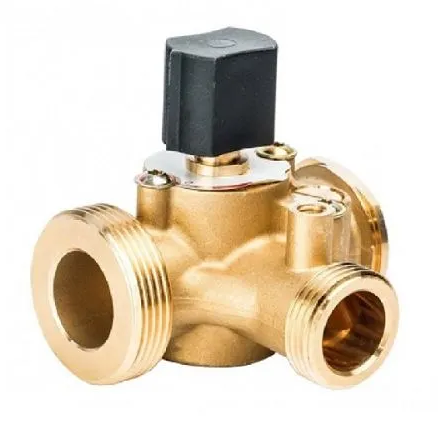 Смеситель трехходовой для групп быстрого монтажа МК,левый