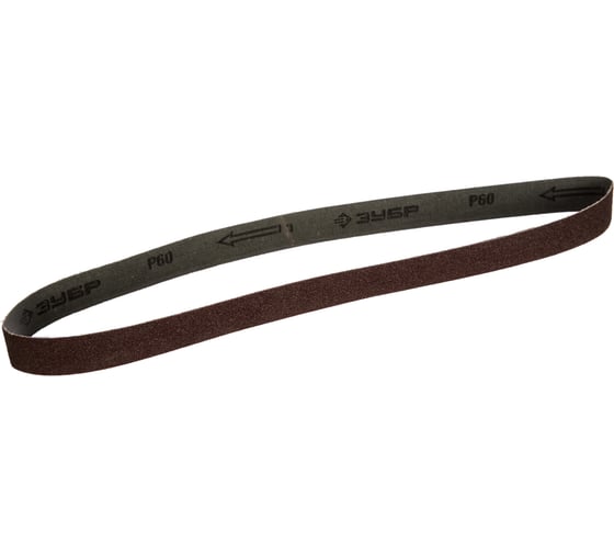 Лента шлифовальная 25х762мм Р60 для станка ЗШС-330 ЗУБР 35547-060