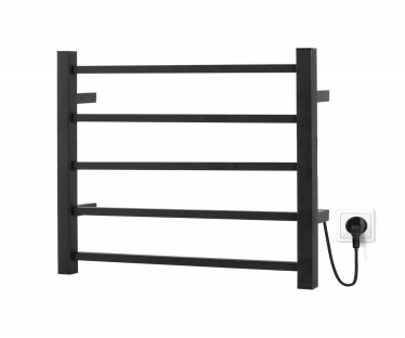 Полотенцесушитель электрический I-TECH RUMBA 65Вт 53*40 черный матовый правый П5