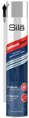 Пена монтажная Sila НOME OPTIMUM всесезон. 750мл