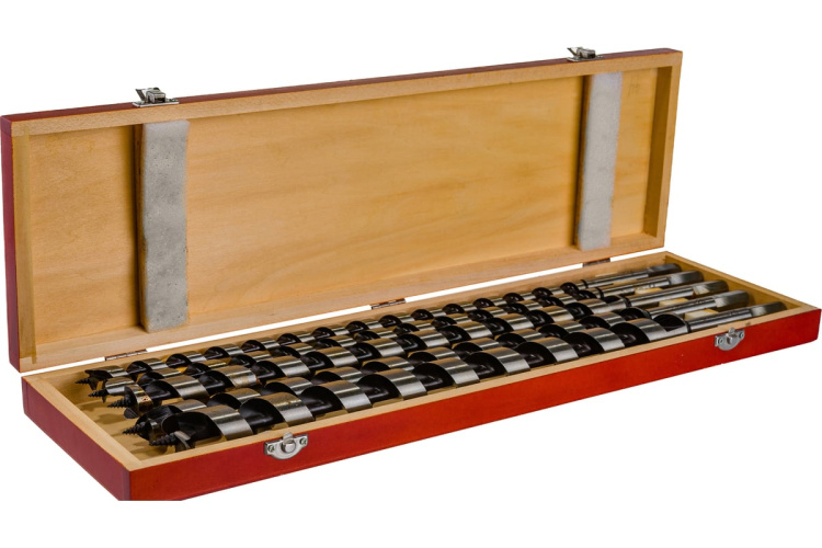 Набор сверл Левиса по дереву 12-14-18-20-25мм 5шт. 6-гранный хвостовик ЗУБР 2948-450-Н5