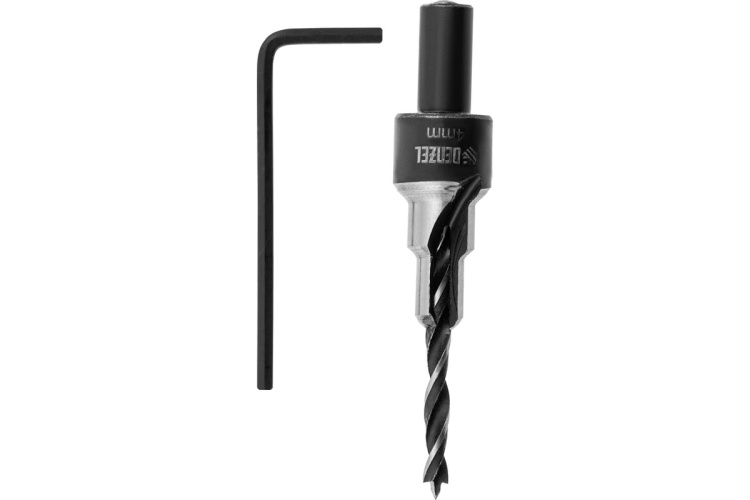 Сверло-зенкер под конфирмат, 4 мм // Denzel 704204