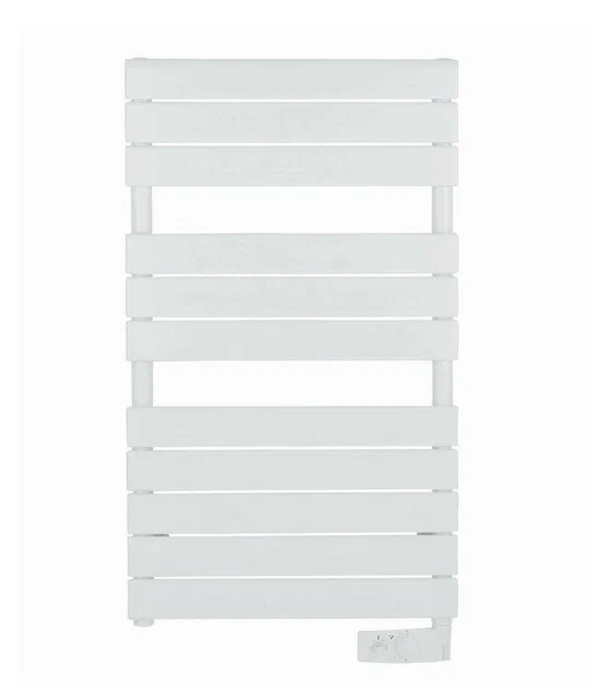 Полотенцесушитель электрический Atlantic ADELIS W 500W плоский белый 984х556х115