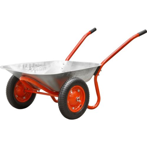 Тачка строит. 2 кол. 150л/380кг колесо 16х6,50-8-90мм D20 LASTING TOOLS