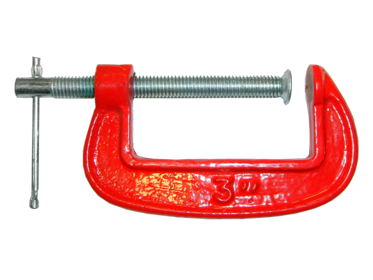 Струбцина G-образная 3" стальная (76020130)