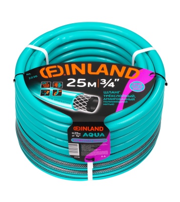 Шланг поливочный FINLAND Aqua 3/4 25м 2236