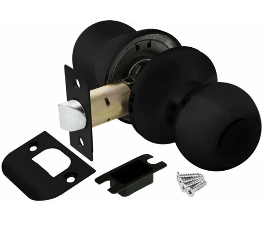 Защелка DK682 BL-PS без фиксации черный 44447