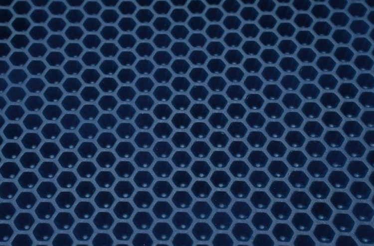 Коврик универсальный "СОТЫ" 680*830мм 539 темно-синий