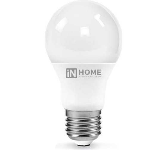 Лампа светодиодная LED-A65-VC 25Вт 230В Е27 6500К 2250Лм IN HOME 024103